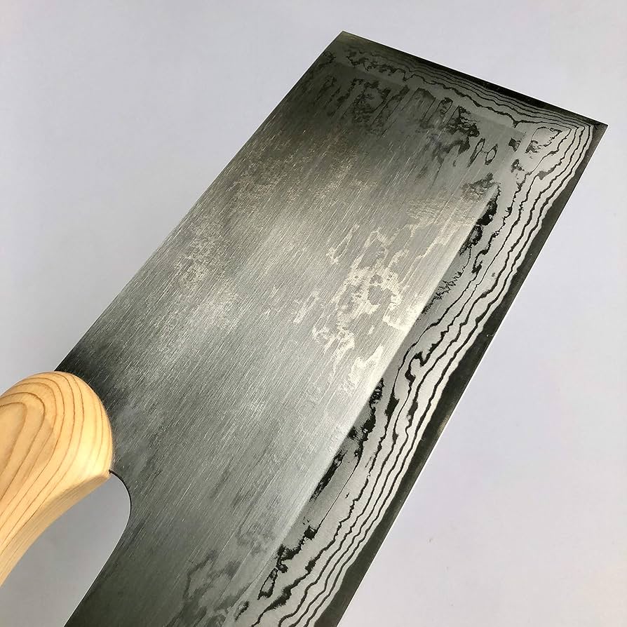 越前打ち刃物　宝馬　蕎麦切　包丁　240mm 麺切　和包丁　白鋼　黒打ち 越前打ち刃物 宝馬 蕎麦切 包丁 240mm 麺切 和包丁 白鋼 黒打ち